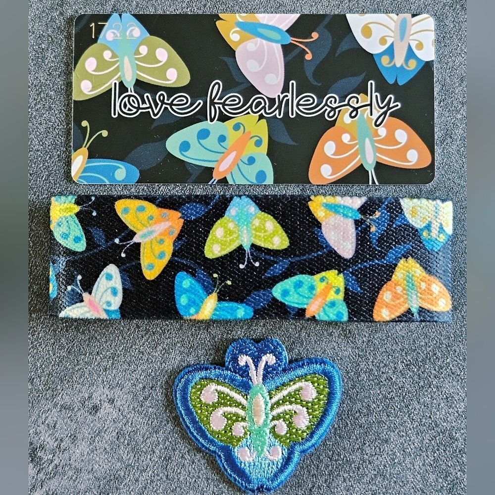 ZOX "LOVE FEARLESSLY" #1722 ZOTD SOLD OUT W PATCH collectible vintage wristband